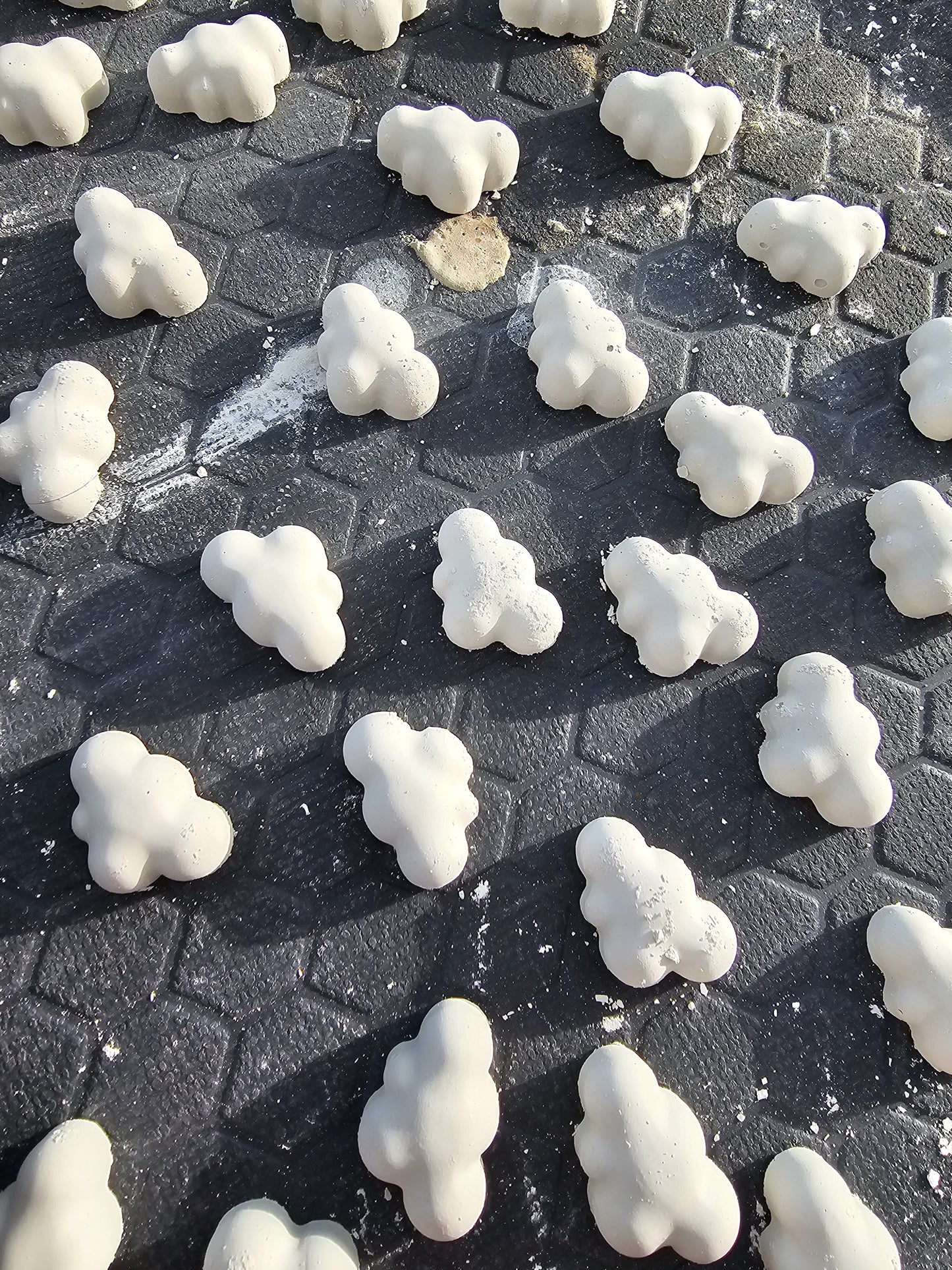 Nuages de calcium. Lot de 6 pcs.