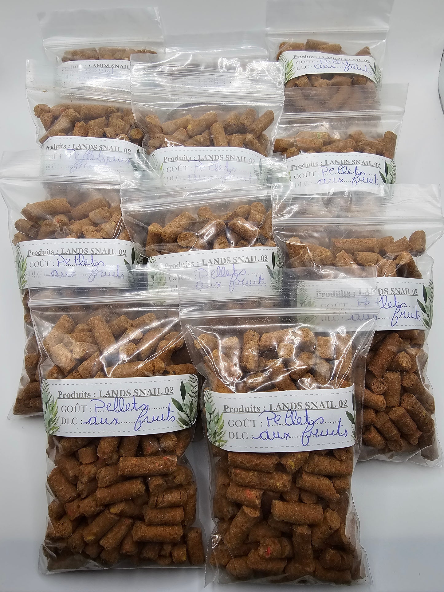 Pellet aux fruits.