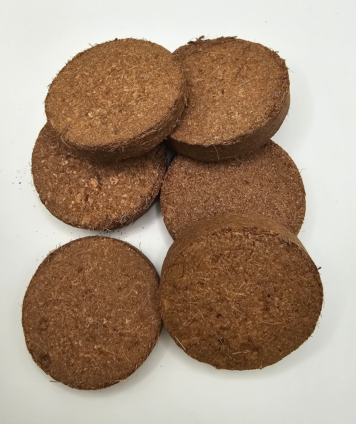 Galets d’humus de coco. 6 pc