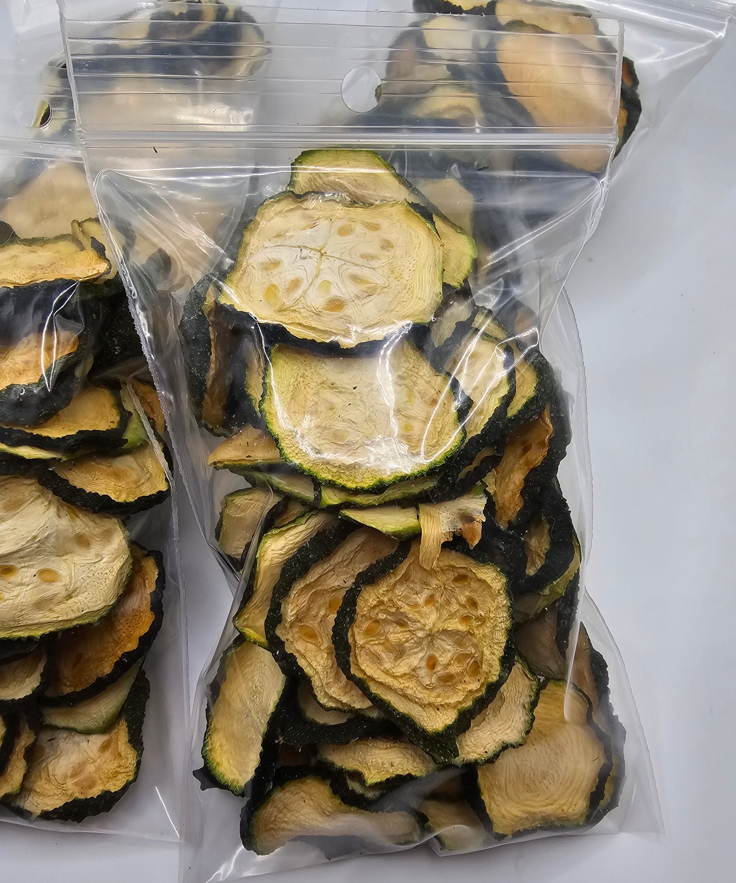 Courgettes déshydratées