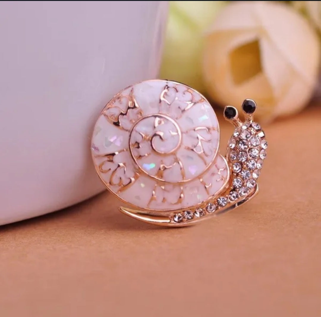 broches fantaisie escargot.