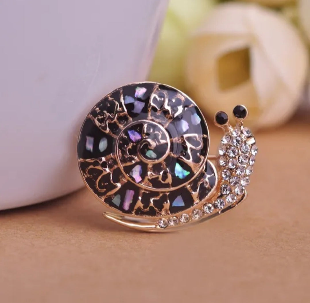 broches fantaisie escargot.