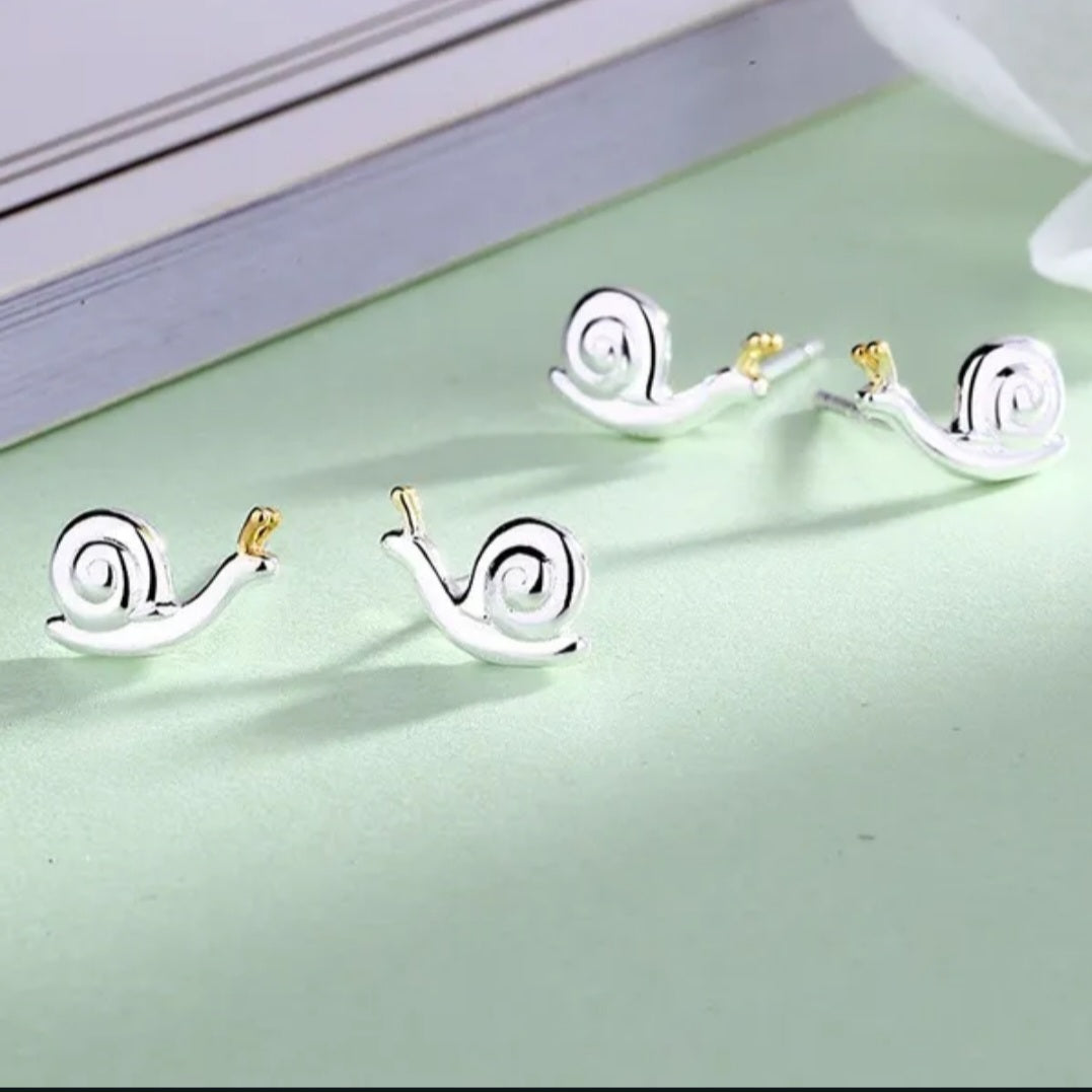 boucles doreilles escargots.