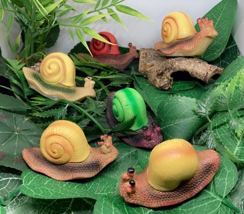 Figurines d’escargots