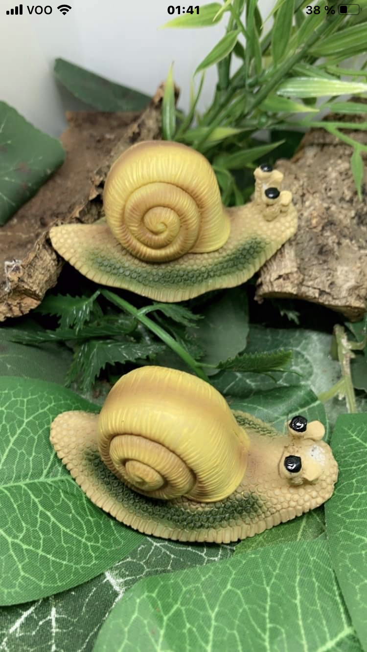 Figurines d’escargots