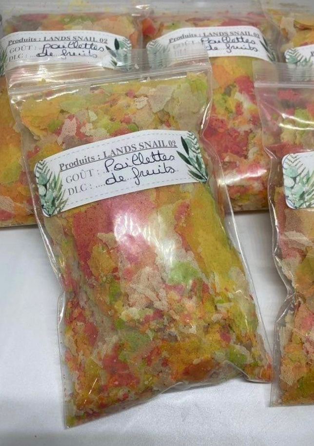 Paillettes de fruits