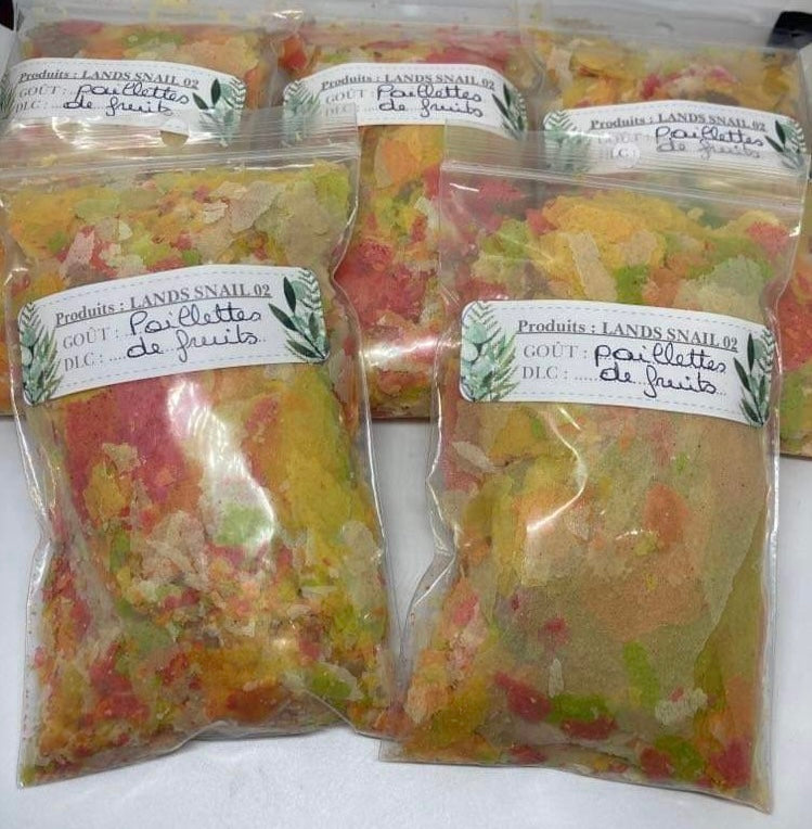 Paillettes de fruits