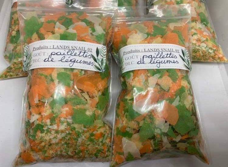 Paillettes de légumes