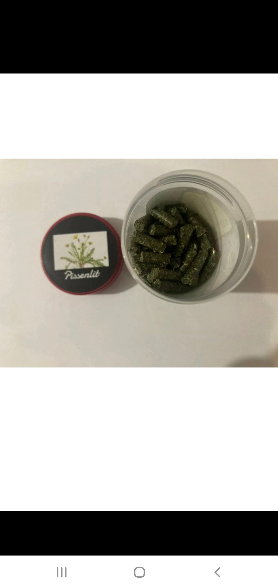 Pellets Pissenlit pour crevettes et escargot d'eau douce 25gr shrimp