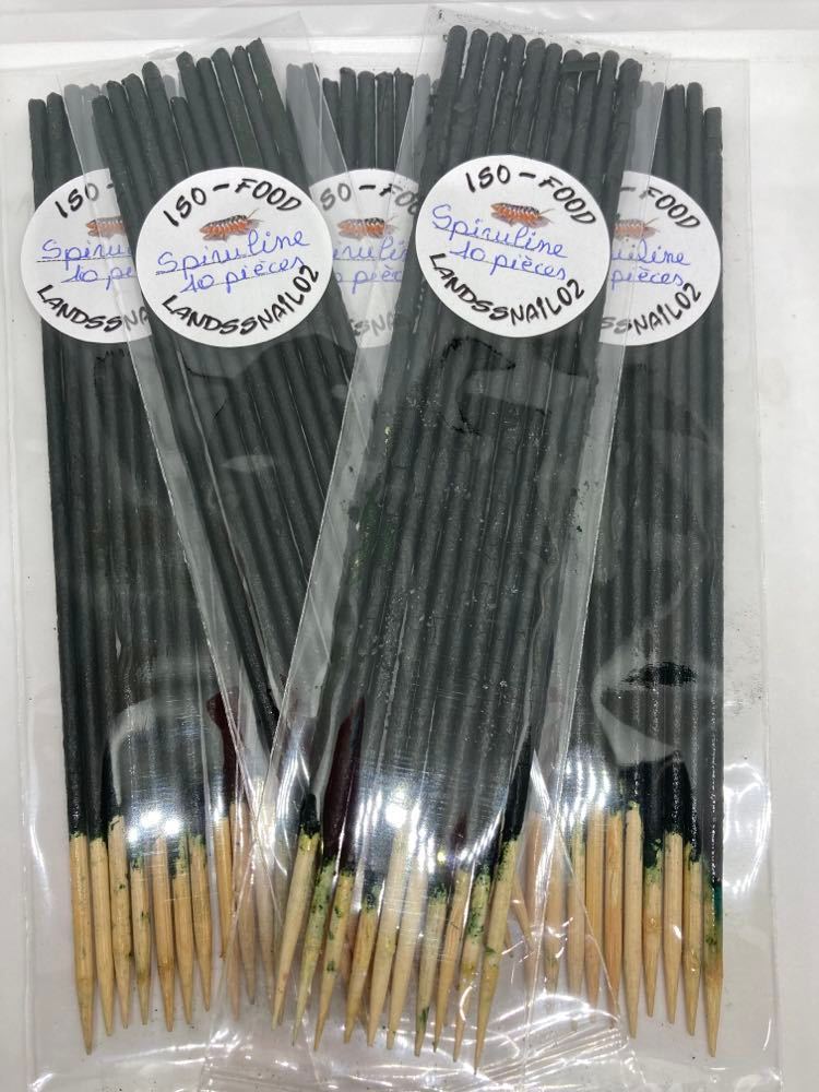 Bâtonnets iso-food à la spiruline 10 pc