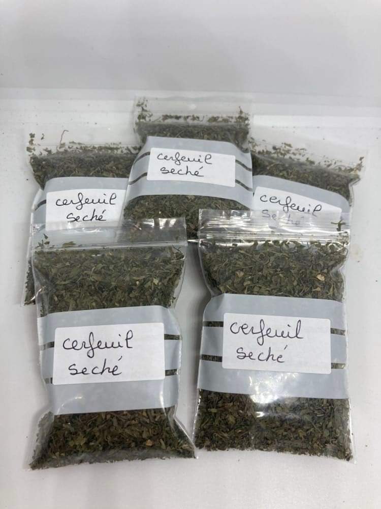Cerfeuil séché 5gr