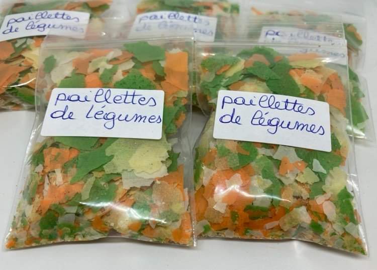 Paillettes de légumes