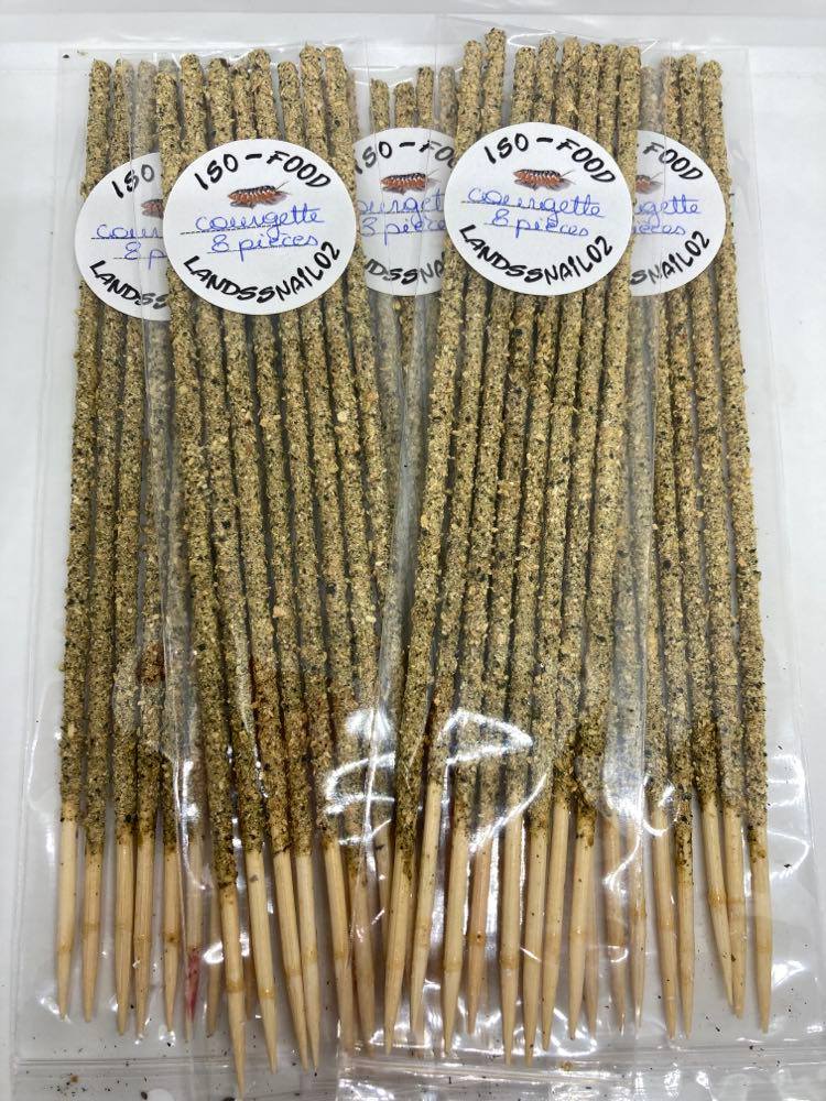 Bâtonnets iso-food à la courgette 8 pc