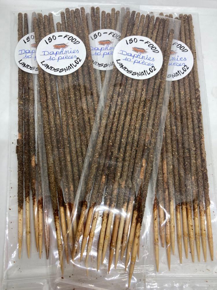Bâtonnets iso-food aux daphnies 10 pc