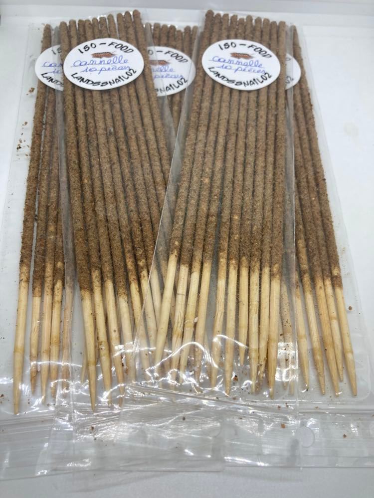 Bâtonnets iso-food à la cannelle 10 pc