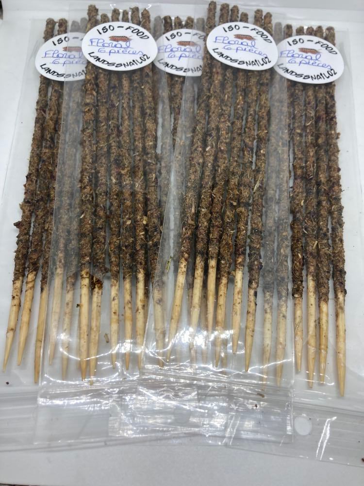 Bâtonnets iso-food floral 6 pc