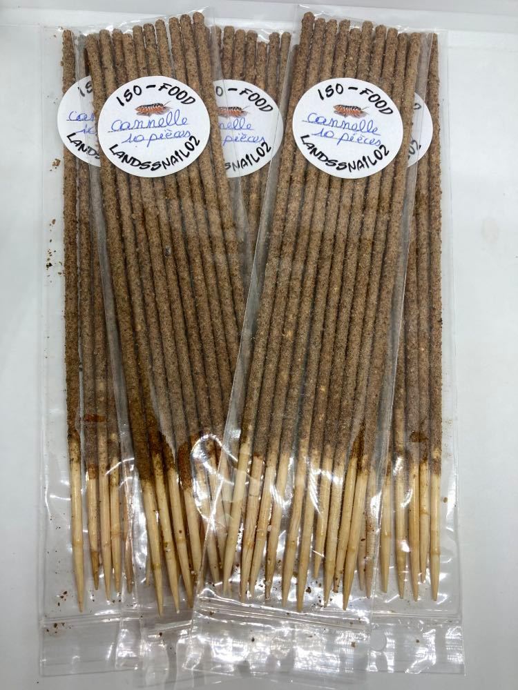 Bâtonnets iso-food à la cannelle 10 pc
