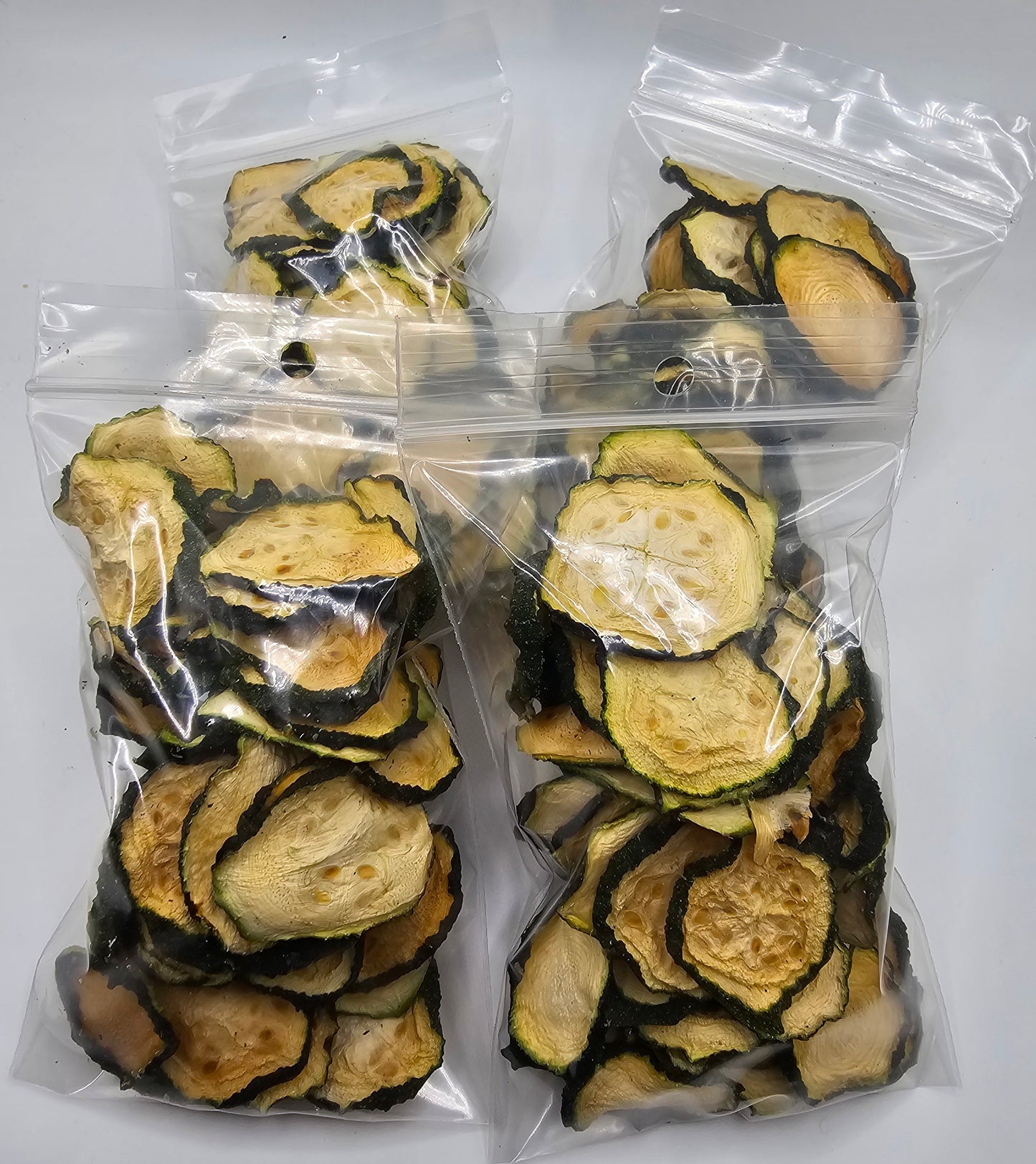 Courgettes déshydratées